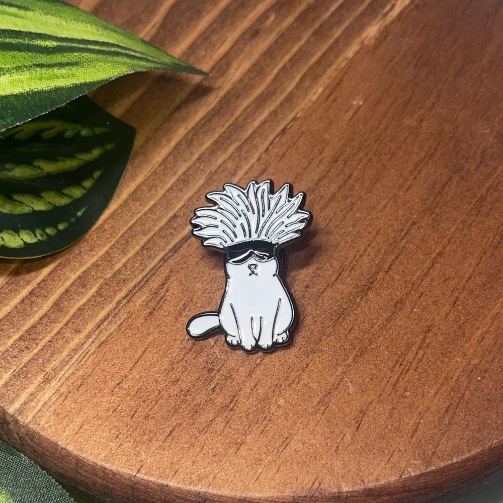 Cute Cat Enamel Pin